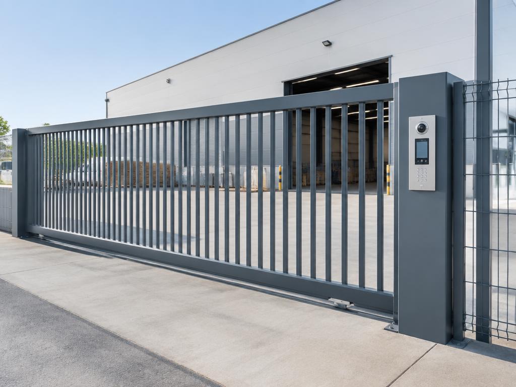 Bodega · portón + acceso